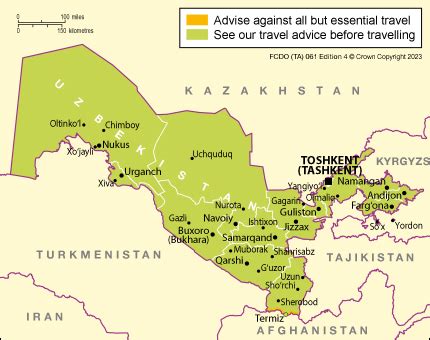 fcdo travel advice uzbekistan